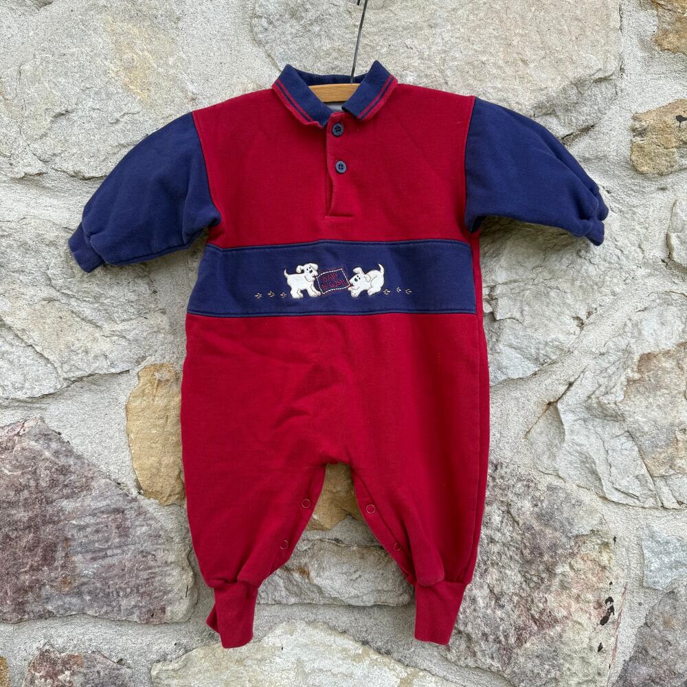 Vintage y2k Oshkosh Baby B'gosh one piece 9-12 months